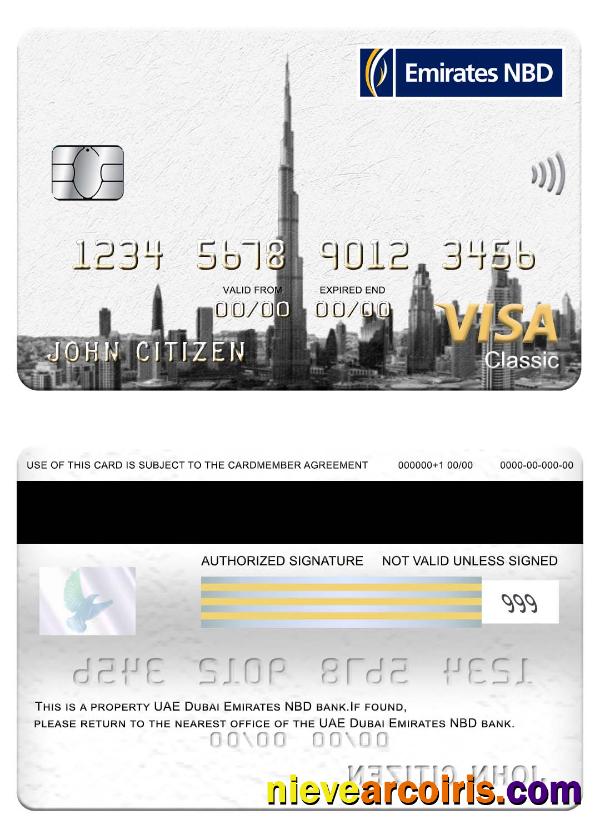 UAE Dubai Emirates NBD bank